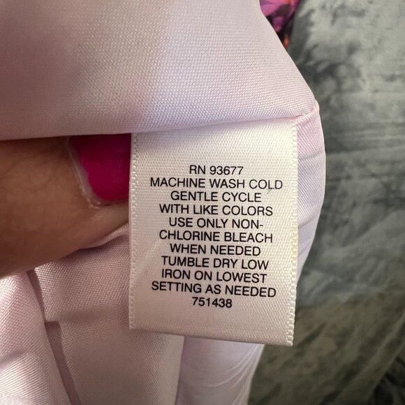 Women's Size 16 Liz Claiborne Floral Floral Fit-and-Flare A-Line Dress - Picture 7 of 16